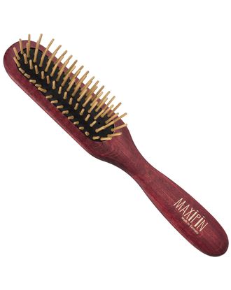 Maxi Pin Wood Brush - wąska szczotka z drewnianymi pinami 15mm