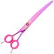 P&W ButterFly Left Curved Scissors 8" - profesjonalne nożyczki groomerskie dla osób leworęcznych, gięte