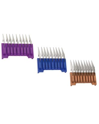 Wahl Slide-On Attachment Comb Set - zestaw nasadek do ostrzy dedykowanych, typ Slide-On