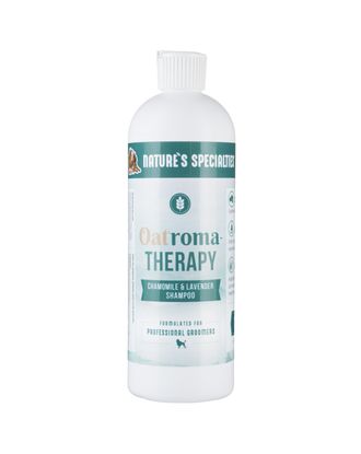 Nature's Specialties Oatroma Therapy Shampoo - łagodny szampon nawilżający dla psa i kota, z rumiankiem i lawendą, koncentrat 1:12 - 473ml