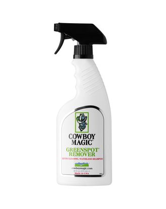 Cowboy Magic Greenspot Remover - szampon do kąpieli "na sucho" dla psów, koni, bydła - 473ml