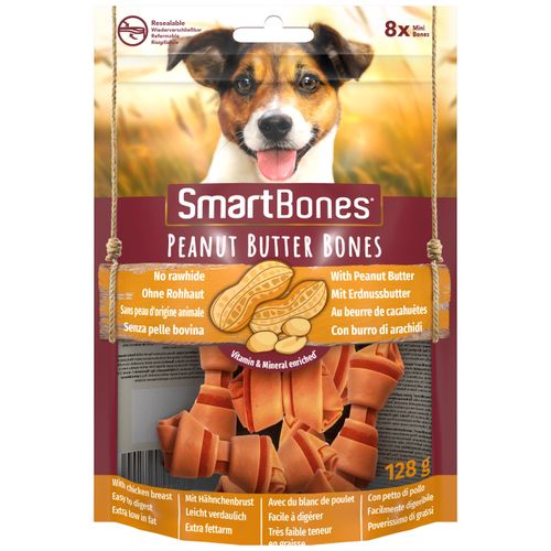 Smart Bones Peanut Butter Bones Mini 8szt.
