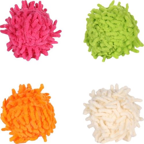 Flamingo Cat Dax Ball 4cm - cicha piłeczka dla kota, mop z grzechotką i kocimiętką