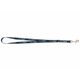 Show Tech Grooming Noose Grey with Logo 57x1,5 cm - smycz groomerska z regulacją obwodu szyi, szara