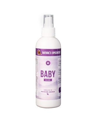 Nature's Specialties Foo Foo Baby Cologne - woda zapachowa dla psa i kota, słodka i pudrowa - 237ml