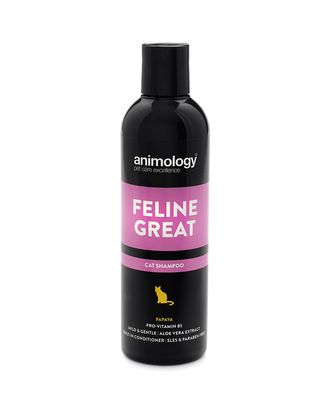Animology Feline Great Cat Shampoo 250ml - wegański szampon dla kota, z aloesem