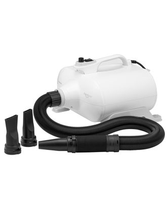 Shernbao Typhoon White Dryer 3000W - bardzo mocna, dwusilnikowa suszarka stołowa 150 l/s, biała