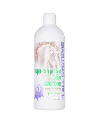 1 All Systems Super Rich Protein Lotion Conditioner - antystatyczna odżywka dla każdego typu sierści psa i kota - 500ml