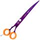 P&W Carat Left 7,5" Curved Scissors - profesjonalne nożyczki do strzyżenia dla osób leworęcznych, gięte
