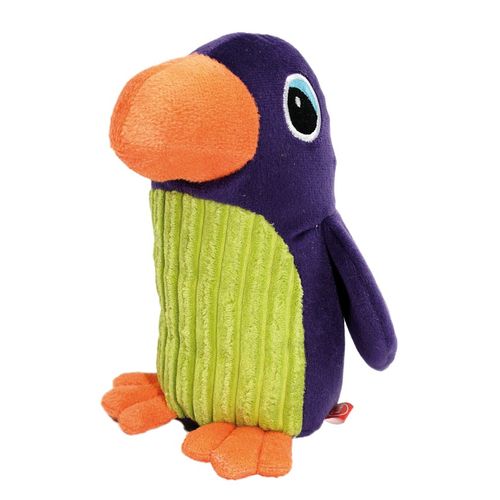 Pet Nova Plush Toucan 19cm - pluszowy tukan z piszczałką dla psa