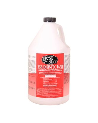 Best Shot 256 Disinfectant Wintergreen 3,8L - skoncentrowany płyn do czyszczenia i dezynfekcji, o zapachu golterii