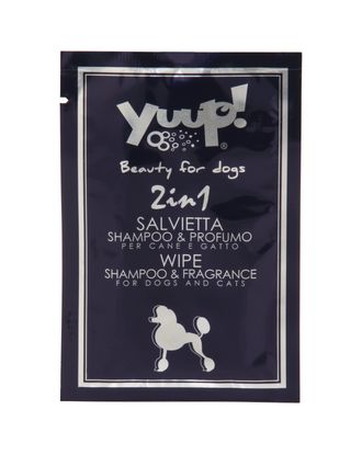 Yuup! Shampoo & Fragrance Wipes - chusteczki do czyszczenia szaty zwierząt z dodatkiem perfum