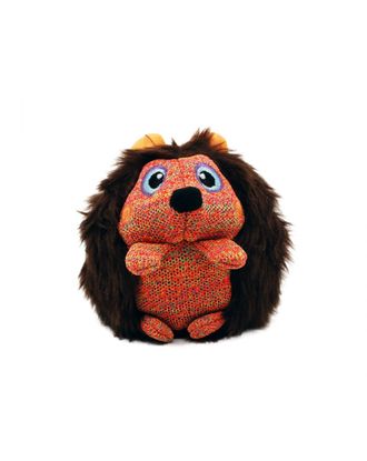KONG ZigWigz Hedgehog M 13cm - włochata maskotka dla psa, jeż o unikalnej fakturze, z piszczałką