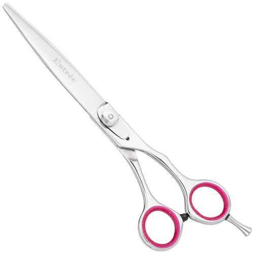 Geib Entree Straight Scissors - wysokiej jakości nożyczki groomerskie proste, z japońskiej stali 