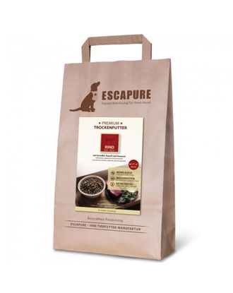 Escapure Premium Puppy Rind - wysokiej jakości karma dla szczeniąt, wołowina wypiekana w piecu - 1,5kg
