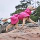 Hurtta Monsoon Coat II Eco Ruby - kurtka przeciwdeszczowa dla psa, różowa