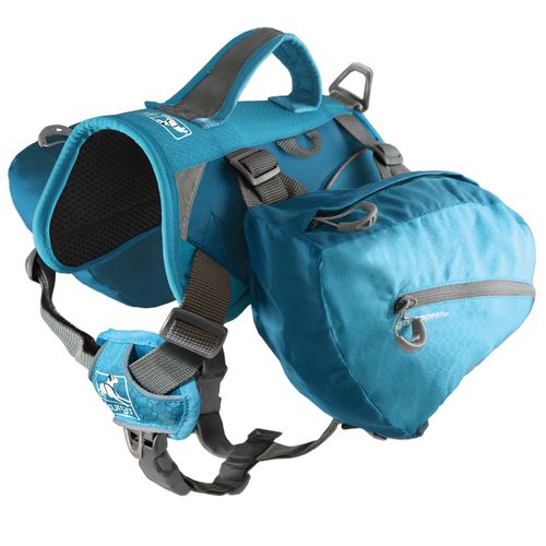 Kurgo Big Baxter Backpack 7,5L Blue - sakwy dla dużego i bardzo dużego psa, niebieskie