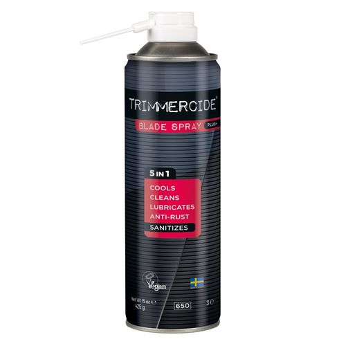 Trimmercide Blade Spray Plus+ 5in1 425g - preparat do konserwacji, czyszczenia i dezynfekcji ostrzy, w spray'u
