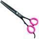 P&W Black Widow Thinning 6" - profesjonalne degażówki jednostronne z ozdobną śrubą, 38 ząbków