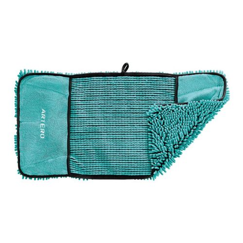Artero Noodles Rumba 78x35cm - ręcznik dla psa z mikrofibry, z kieszeniami na dłonie
