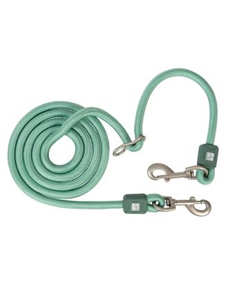 Max&Molly Rope Leash Matrix 2.0 200cm Jade - przepinana smycz linowa dla psa, miętowa