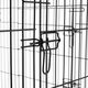 Flamingo Keo Black - metalowa klatka dla psa, XXL: 76x120x82cm