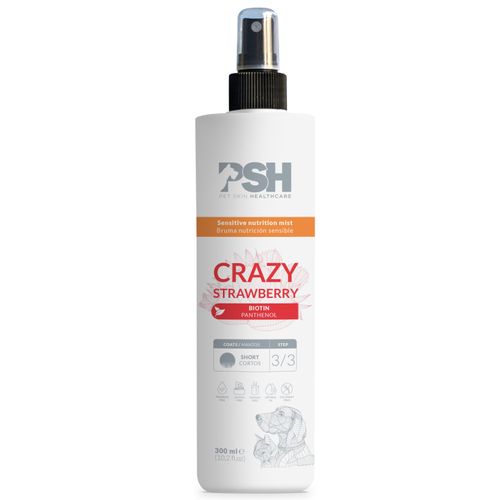 PSH Daily Beauty Crazy Strawberry Mist 300ml - lekka odżywka bez spłukiwania do krótkiej sierści psa i kota
