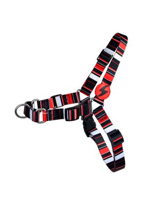 Dashi Slide Front Harness - szelki norweskie dla psa, no-pull, pasiasty wzór