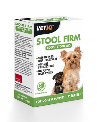 VetIQ Stool Firm 45tbl. - preparat przeciw biegunce dla psa 