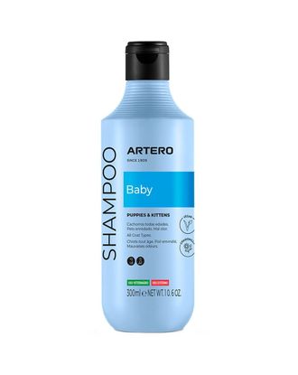 Artero Baby Shampoo 300ml szampon dla szczeniąt kociąt i psów wrażliwych, Artero Baby Shampoo, Artero Baby, Artero szampon dla szczeniąt