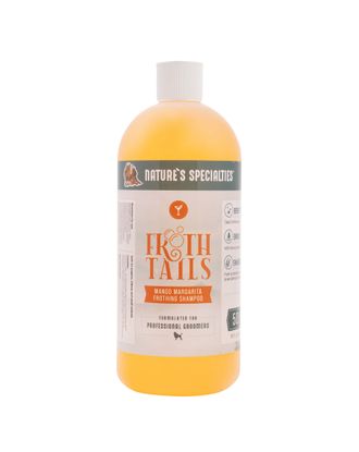 Nature's Specialties Froth Tails Mango Margarita Shampoo - nawilżający szampon dla psa i kota, o owocowym zapachu, koncentrat 1:50 - 946ml