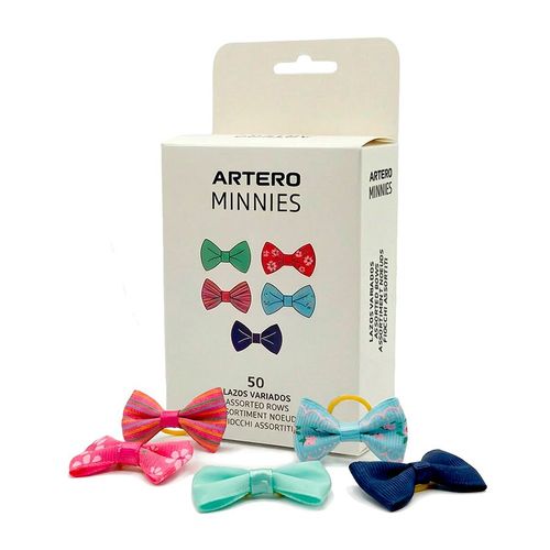 Artero Minnie Bows 50szt. - kokardki dla psa, mix wzorów i kolorów