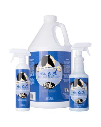 Best Shot Rain Rot Treatment Spray - preparat na infekcje bakteryjne skóry dla koni, w sprayu