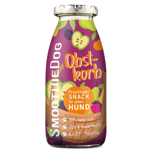 SmoothieDog Fruit Basket 250ml - smoothie dla psa, owoce i superfoods