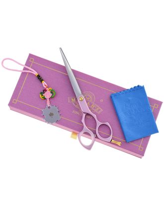 Madan Straight Pet Grooming Scissors 6,5" - profesjonalne, ultralekkie nożyczki proste z japońskiej stali nierdzewnej, aluminiowa rękojeść