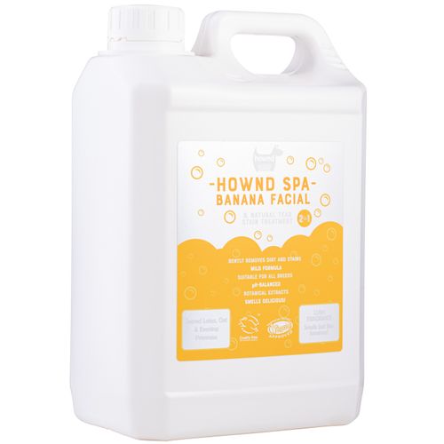 Hownd Banana Facial & Tear Stain Treatment - 2w1 peeling i preparat do usuwania przebarwień z pyszczka
