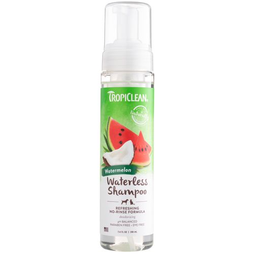 Tropiclean Watermelon Waterless Shampoo 218ml  - suchy szampon dla psa i kota, o zapachu arbuza