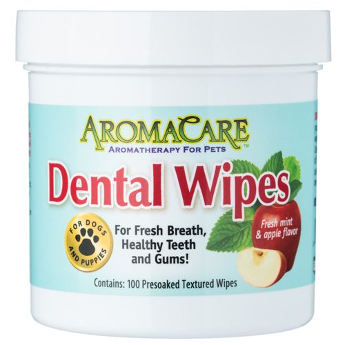 PPP AromaCare Dental Wipes 100szt. - bawełniane waciki do czyszczenia zębów psów i szczeniąt