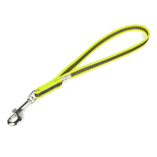 Julius K9 Color & Gray Supergrip Leash With Handle 2x35cm - krótka smycz dla dużego psa, antypoślizgowa