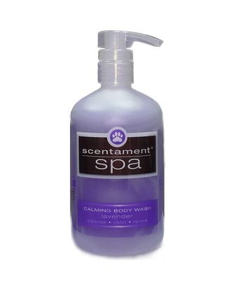 Best Shot Spa Aloe Lavender Calming Body Wash - relaksacyjny płyn myjący do suchej i wrażliwej skóry psa i kota, o zapachu lawendy, koncentrat 1:10 - Pojemność: 473ml