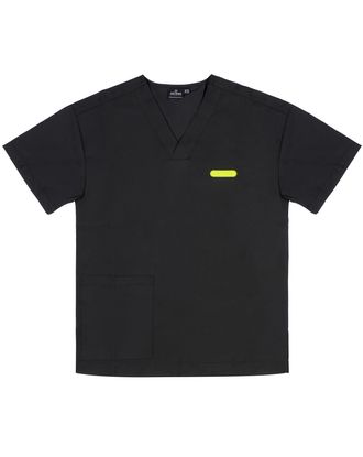 Artero Denver Smock Black - czarna bluza groomerska unisex, z rzepami w talii