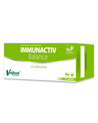Vetfood Immunactiv Balance - preparat wspomagający odporność u zwierząt - 120tab.