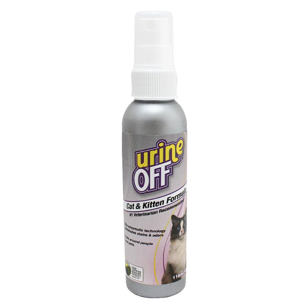 Urine off hot sale cat spray