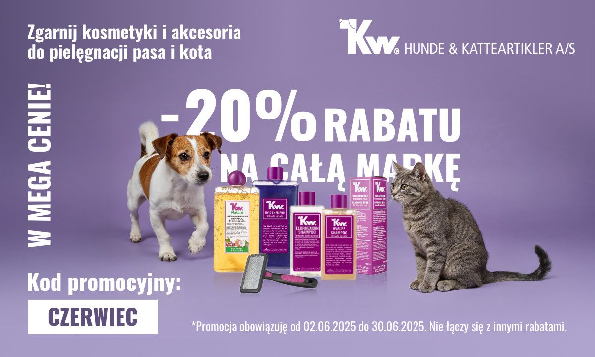 Promocja Kw -20% w GroomerShop.pl